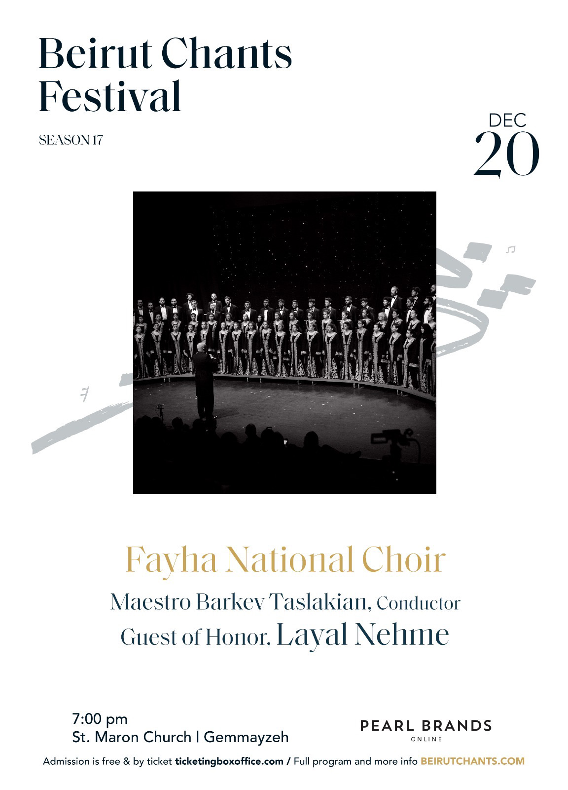 Concert at Beirut Chants Festival